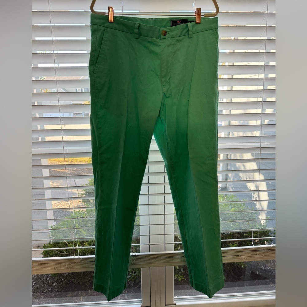 Vineyard Vines by Shep & Ian Green Breaker Pant Size 35 x 30
